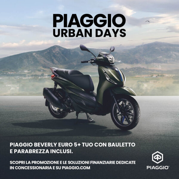 Beverly 310cc, 400cc Euro5+